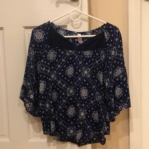 Blue brand new blouse